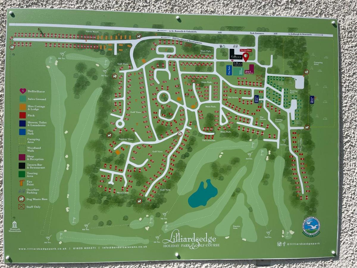Two Bedroom Caravan At Lilliarsedge Jedburgh Zewnętrze zdjęcie